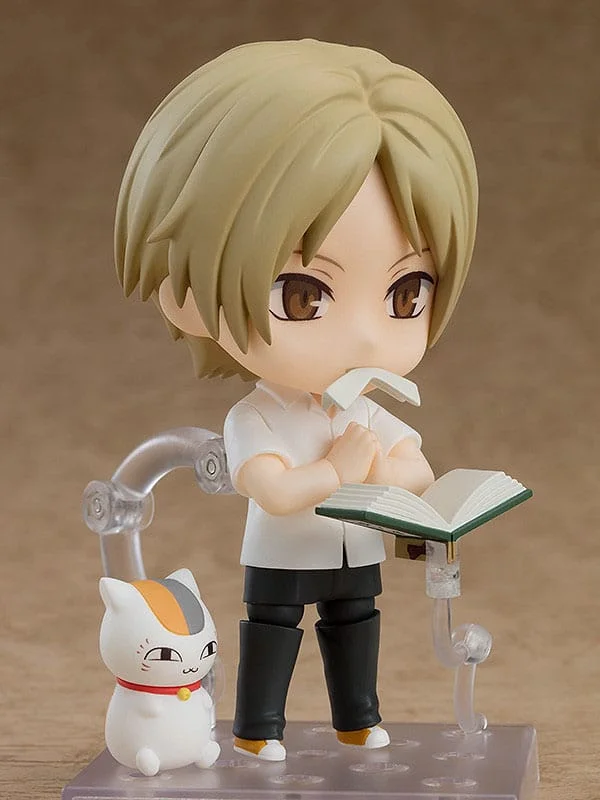 Natsume Yujin-cho Nendoroid Action Takashi Natsume & Nyanko Sensei 10 cm